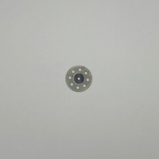 Disc de diamant totalment recobert perforat - ⌀ ISO 190 - 0,20 mm - Doble cara - Gra fi