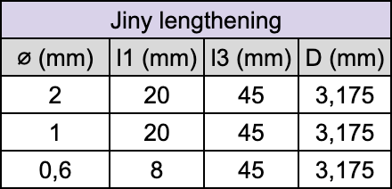 Fraise pour usineuse - Jiny lengthening - Pour : Zircone - PMMA/PEEK - Fraise pour Usineuse CAD/CAM - Metior - Matériel dentaire