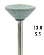 Pierre abrasive - Pièce à main - 10pcs - G-04