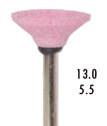 Pierre abrasive - Pièce à main - 10pcs - P-04