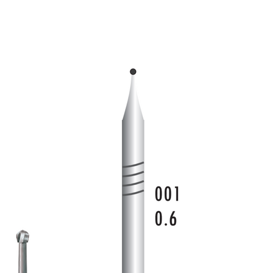 Metior - Fraise carbure de tungstène - Pièce à main - 5pcs - 1006 - Fraise pour Pièce à Main - Prothésistes dentaires - Pédicures podologues - Chirurgiens dentistes - Étudiants dentaires - Joalliers - Metior