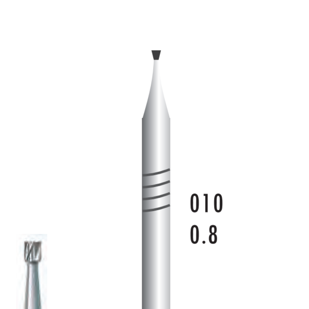 Metior - Fraise carbure de tungstène - Pièce à main - 5pcs - 2008 - Fraise pour Pièce à Main - Prothésistes dentaires - Pédicures podologues - Chirurgiens dentistes - Étudiants dentaires - Joalliers - Metior