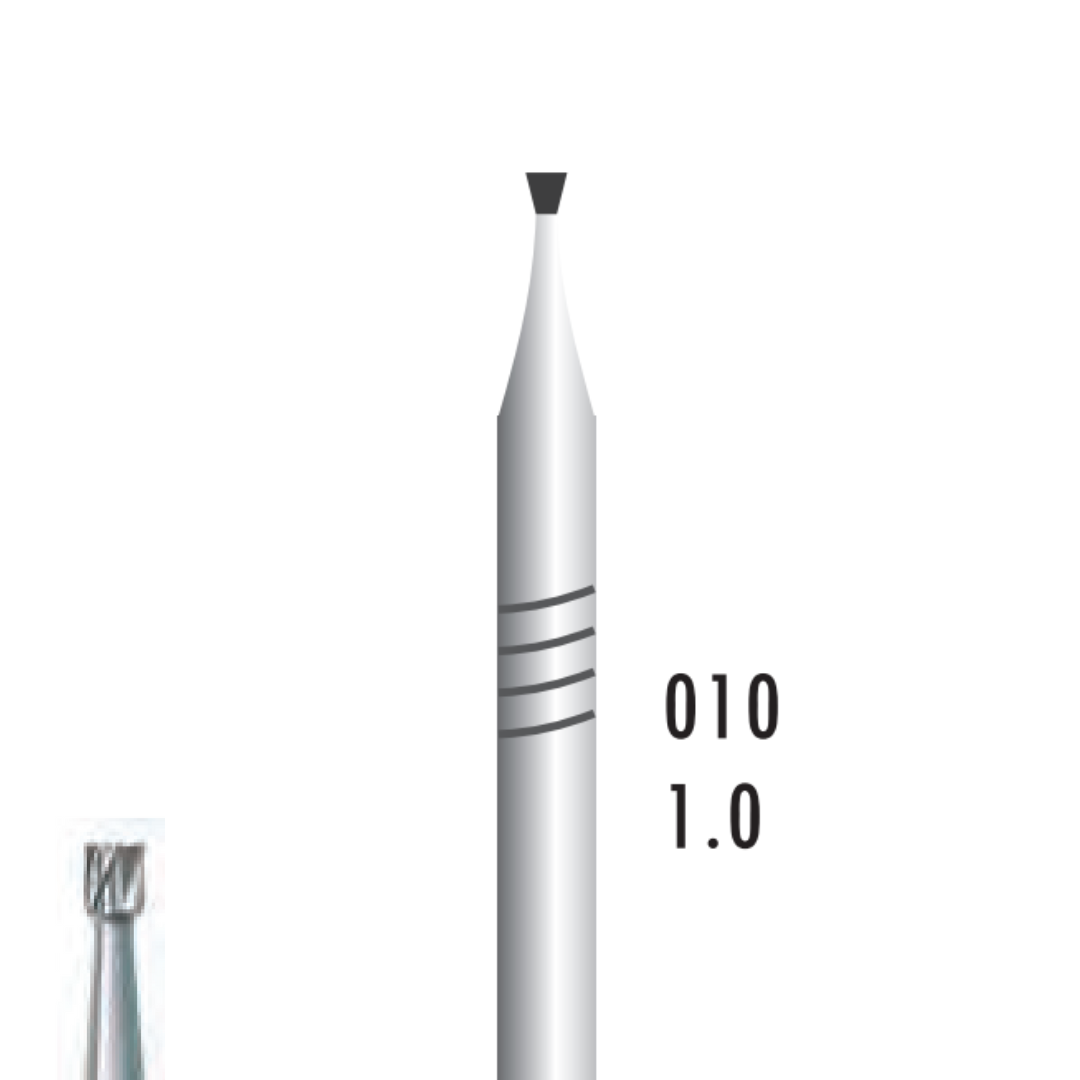 Metior - Fraise carbure de tungstène - Pièce à main - 5pcs - 2010 - Fraise pour Pièce à Main - Prothésistes dentaires - Pédicures podologues - Chirurgiens dentistes - Étudiants dentaires - Joalliers - Metior