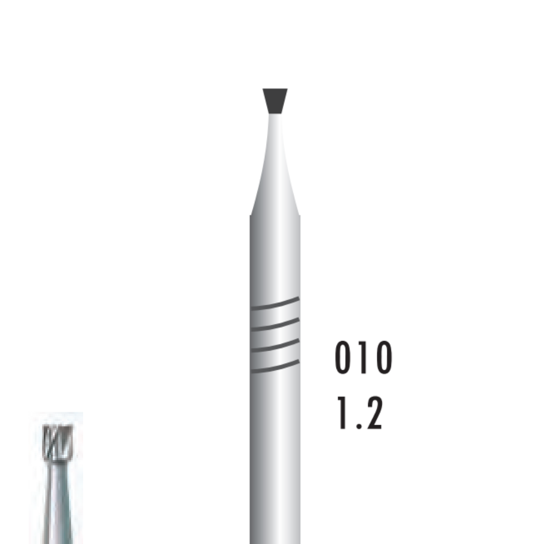 Metior - Fraise carbure de tungstène - Pièce à main - 5pcs - 2012 - Fraise pour Pièce à Main - Prothésistes dentaires - Pédicures podologues - Chirurgiens dentistes - Étudiants dentaires - Joalliers - Metior