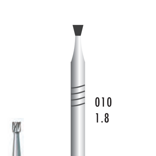 Metior - Fraise carbure de tungstène - Pièce à main - 5pcs - 2018 - Fraise pour Pièce à Main - Prothésistes dentaires - Pédicures podologues - Chirurgiens dentistes - Étudiants dentaires - Joalliers - Metior