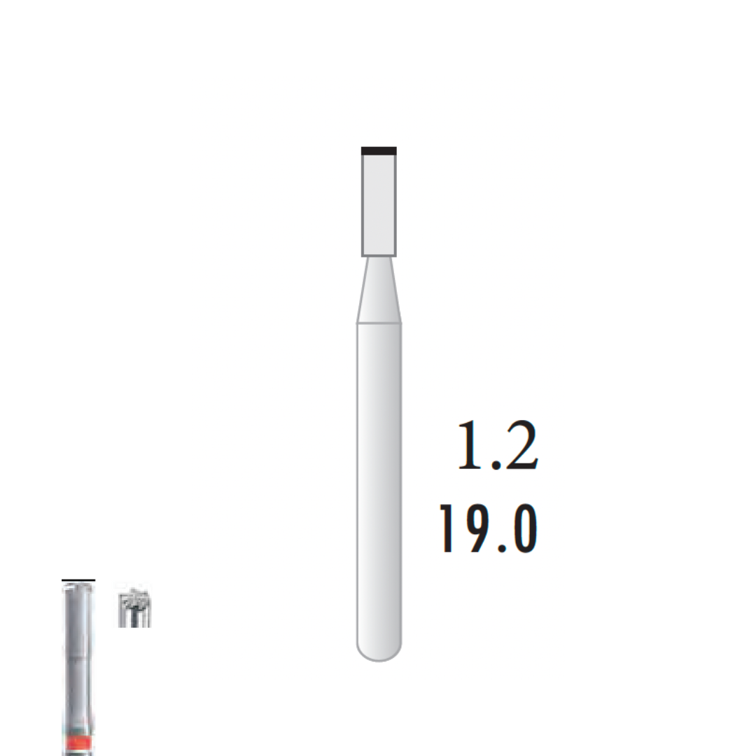 Metior - Fraise carbure de tungstène - Turbine - 5pcs - FG 958 - Fraise pour Turbine - Prothésistes dentaires - Pédicures podologues - Chirurgiens dentistes - Étudiants dentaires - Joalliers - Metior