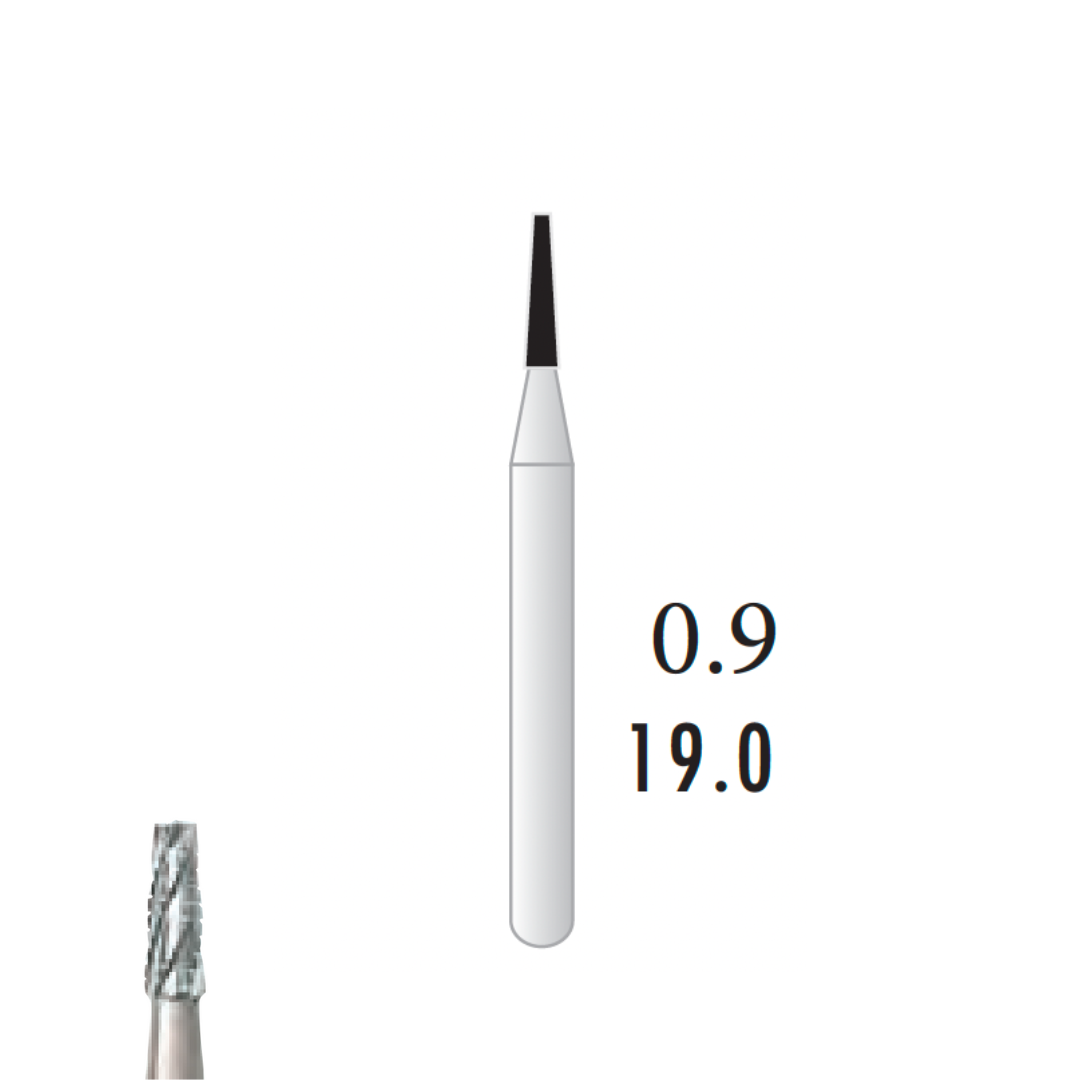 Metior - Fraise carbure de tungstène - Turbine - 5pcs - FG 699 - Fraise pour Turbine - Prothésistes dentaires - Pédicures podologues - Chirurgiens dentistes - Étudiants dentaires - Joalliers - Metior