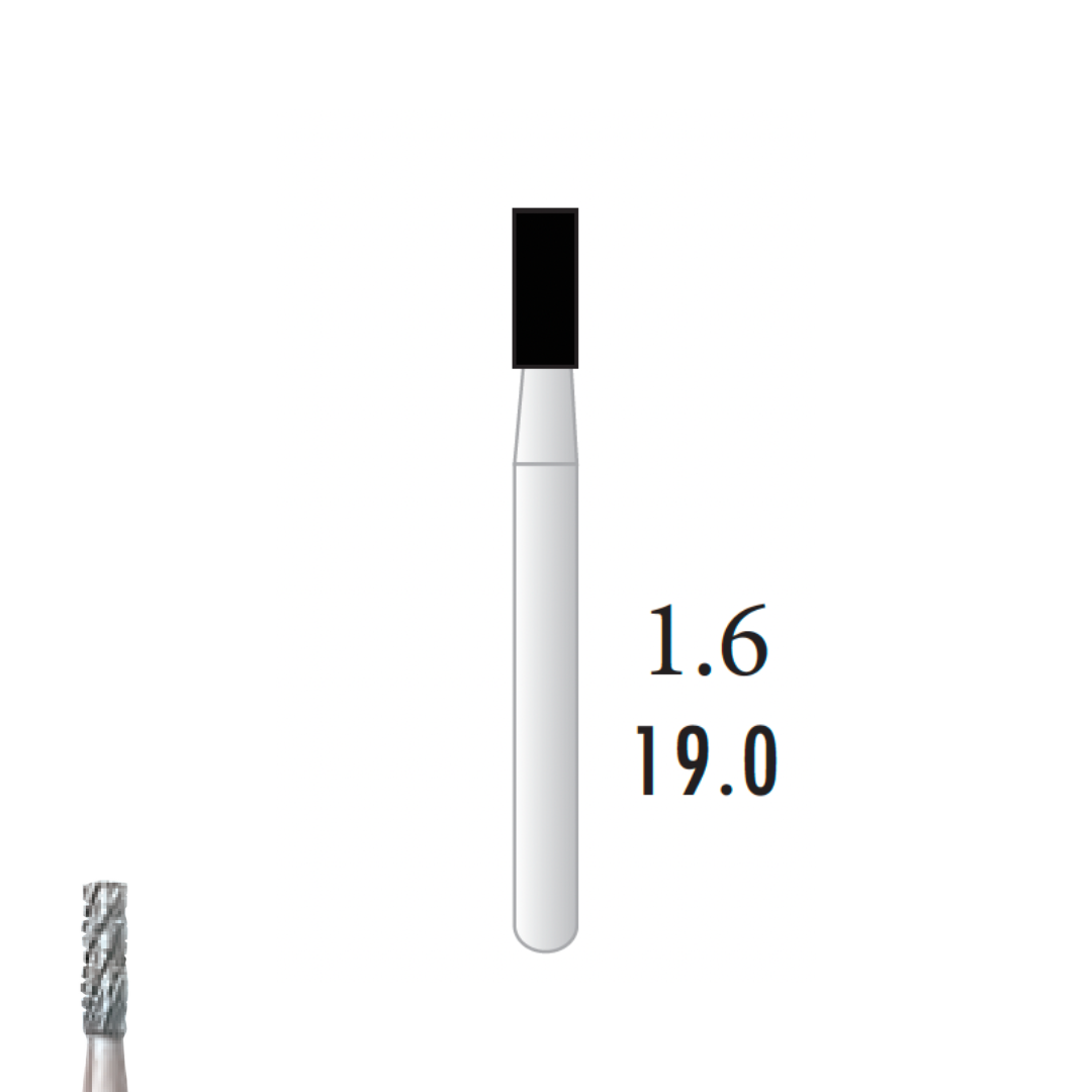 Metior - Fraise carbure de tungstène - Turbine - 5pcs - FG 560 - Fraise pour Turbine - Prothésistes dentaires - Pédicures podologues - Chirurgiens dentistes - Étudiants dentaires - Joalliers - Metior