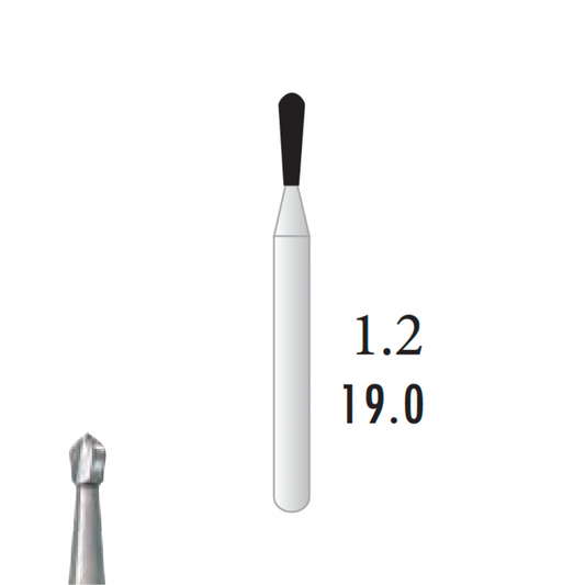 Metior - Fraise carbure de tungstène - Turbine - 5pcs - FG 332 - Fraise pour Turbine - Prothésistes dentaires - Pédicures podologues - Chirurgiens dentistes - Étudiants dentaires - Joalliers - Metior