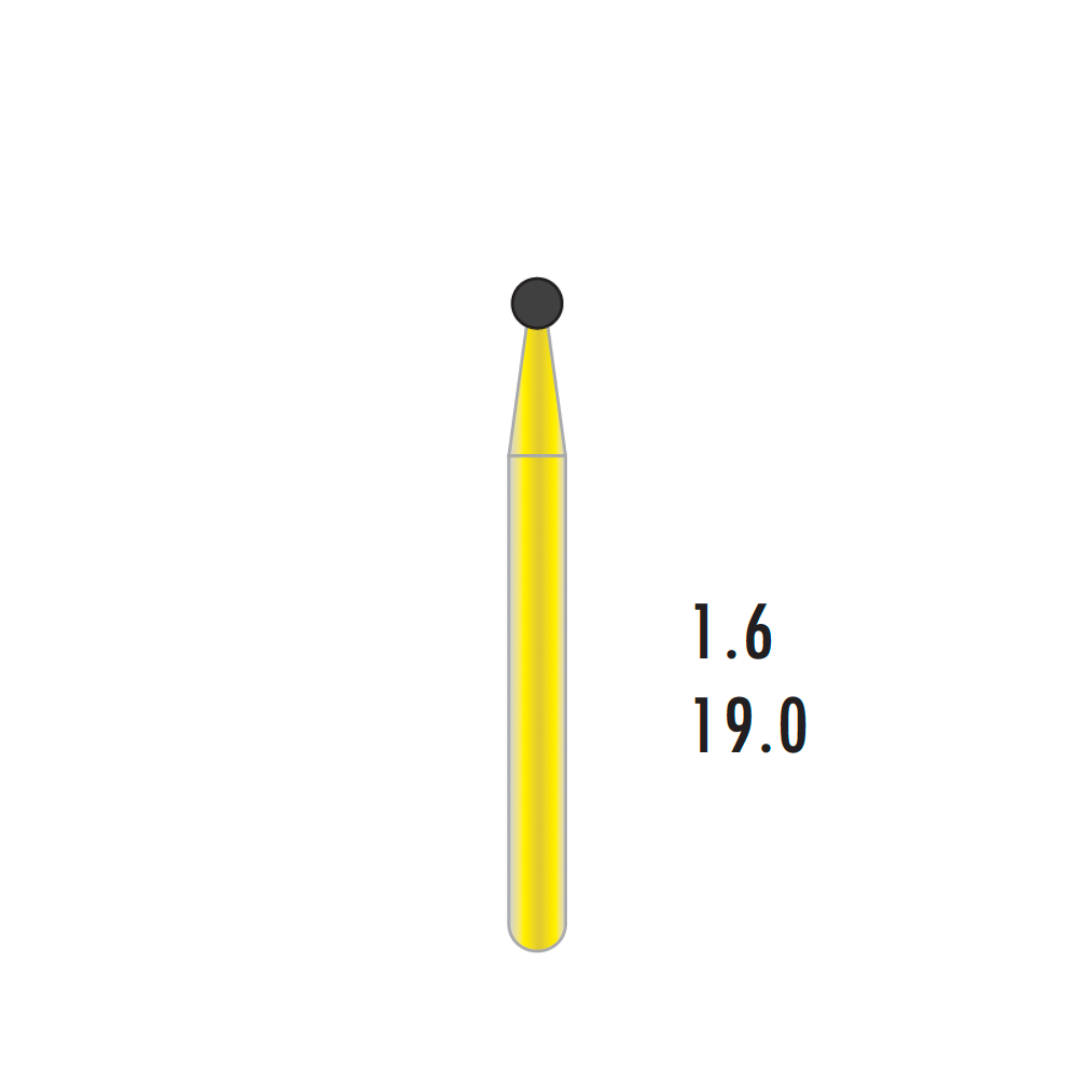 Metior - Fraise 8 à 12 lames - Turbine - 5pcs - 7005 - Fraise pour Turbine - Prothésistes dentaires - Pédicures podologues - Chirurgiens dentistes - Étudiants dentaires - Joalliers - Metior