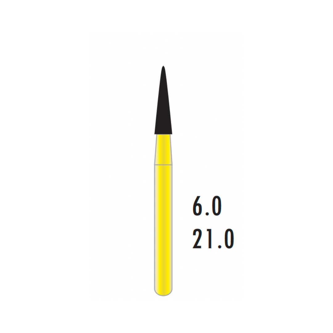 Metior - Fraise 8 à 12 lames - Turbine - 5pcs - 7612 - Fraise pour Turbine - Prothésistes dentaires - Pédicures podologues - Chirurgiens dentistes - Étudiants dentaires - Joalliers - Metior