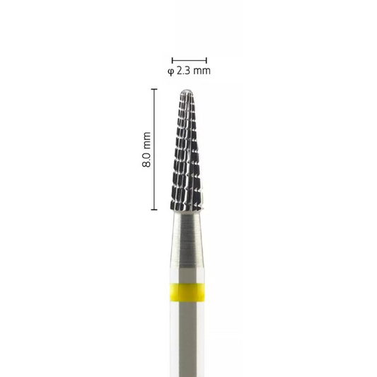 Metior - Fraise carbure de tungstène - Pièce à main - 1pc - 5001304 - Fraise pour Pièce à Main - Prothésistes dentaires - Pédicures podologues - Chirurgiens dentistes - Étudiants dentaires - Joalliers - Metior