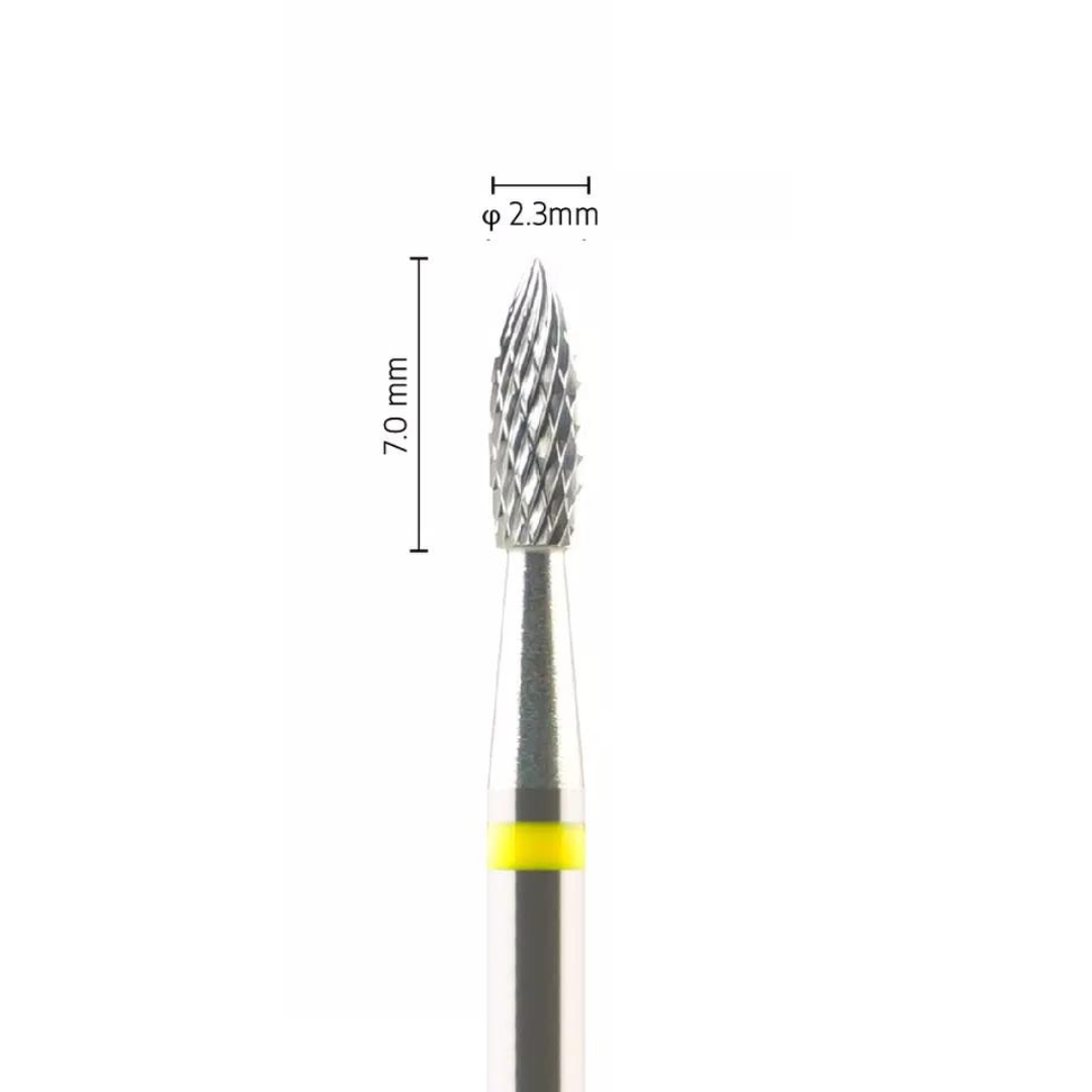Metior - Fraise carbure de tungstène - Pièce à main - 1pc - 5000115 - Fraise pour Pièce à Main - Prothésistes dentaires - Pédicures podologues - Chirurgiens dentistes - Étudiants dentaires - Joalliers - Metior