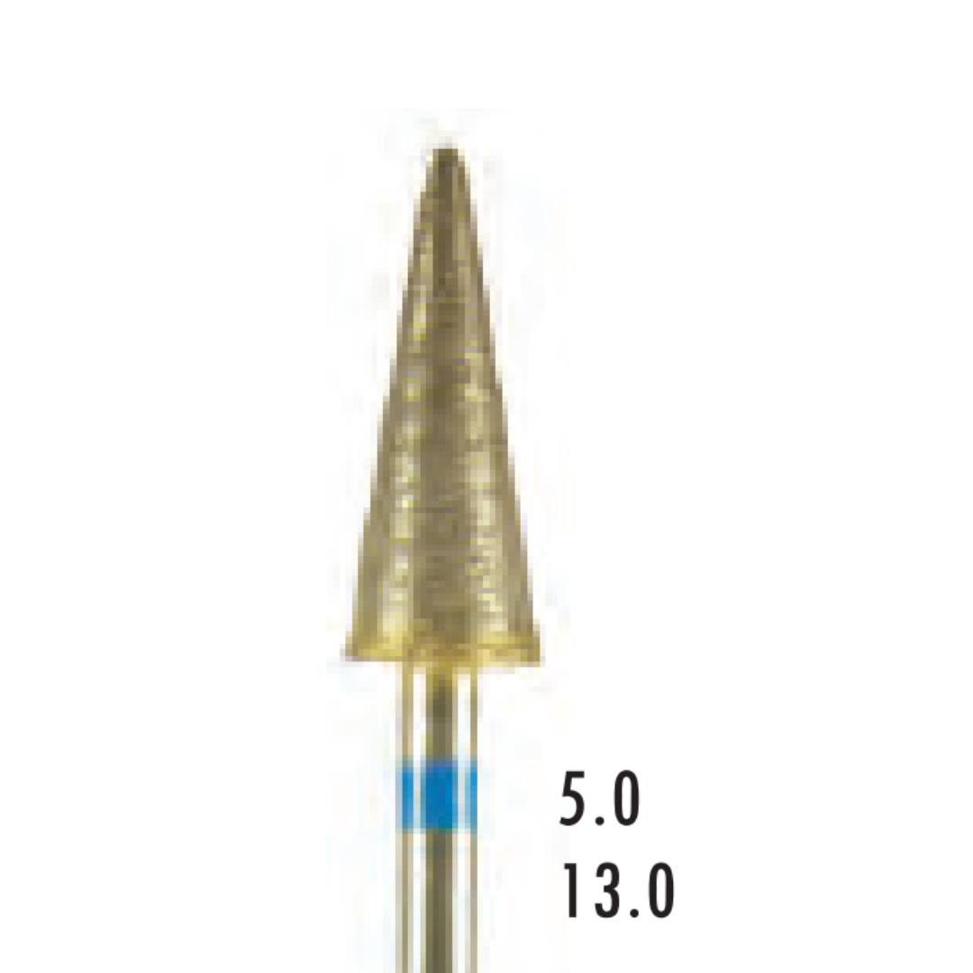 Metior - Fraise diamant dans la masse - Pièce à main - 1pc - M050 - Fraise pour Pièce à Main - Prothésistes dentaires - Pédicures podologues - Chirurgiens dentistes - Étudiants dentaires - Joalliers - Metior