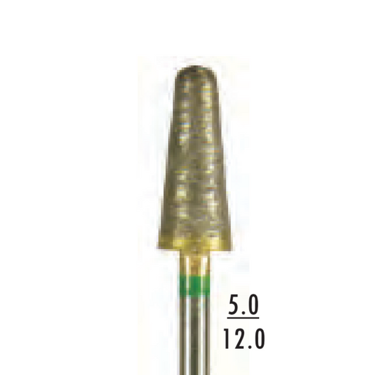 Metior - Fraise diamant dans la masse - Pièce à main - 1pc - L050C - Fraise pour Pièce à Main - Prothésistes dentaires - Pédicures podologues - Chirurgiens dentistes - Étudiants dentaires - Joalliers - Metior