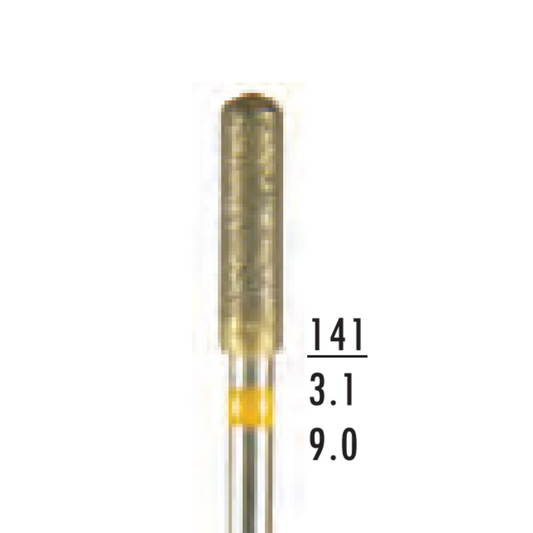 Metior - Fraise diamant dans la masse - Pièce à main - 1pc - C031EF - Fraise pour Pièce à Main - Prothésistes dentaires - Pédicures podologues - Chirurgiens dentistes - Étudiants dentaires - Joalliers - Metior