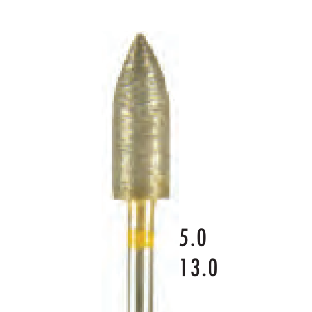 Metior - Fraise diamant dans la masse - Pièce à main - 1pc - G050EF - Fraise pour Pièce à Main - Prothésistes dentaires - Pédicures podologues - Chirurgiens dentistes - Étudiants dentaires - Joalliers - Metior