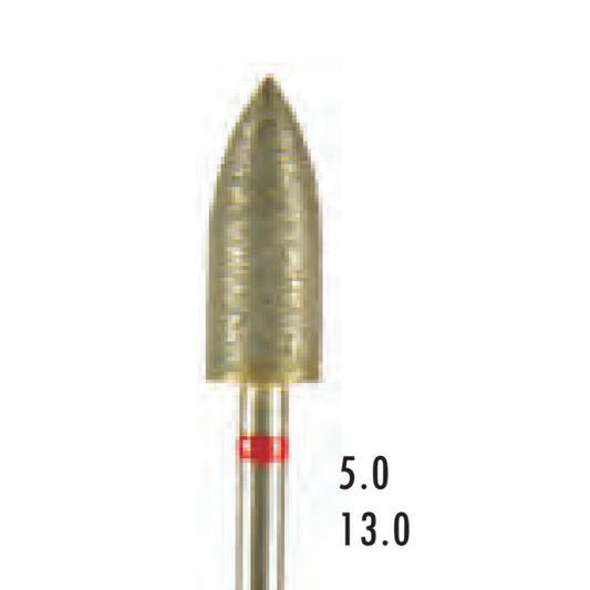 Metior - Fraise diamant dans la masse - Pièce à main - 1pc - G050F - Fraise pour Pièce à Main - Prothésistes dentaires - Pédicures podologues - Chirurgiens dentistes - Étudiants dentaires - Joalliers - Metior