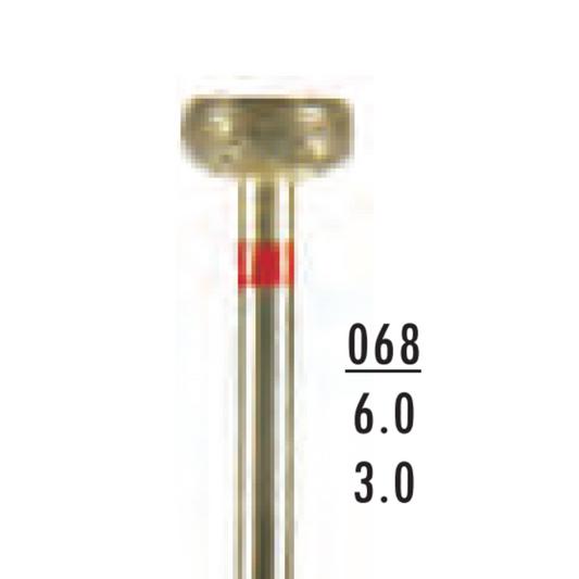 Metior - Fraise diamant dans la masse - Pièce à main - 1pc - J060F - Fraise pour Pièce à Main - Prothésistes dentaires - Pédicures podologues - Chirurgiens dentistes - Étudiants dentaires - Joalliers - Metior