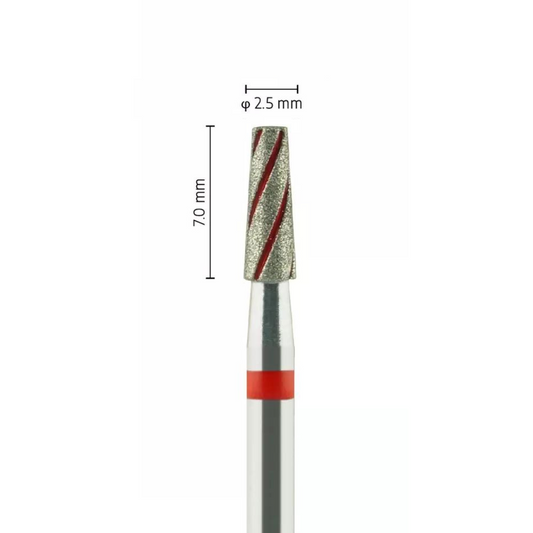 Metior - Fraise diamantée - Pièce à main - 1pc - 8005237 - Fraise pour Pièce à Main - Prothésistes dentaires - Pédicures podologues - Chirurgiens dentistes - Étudiants dentaires - Joalliers - Metior