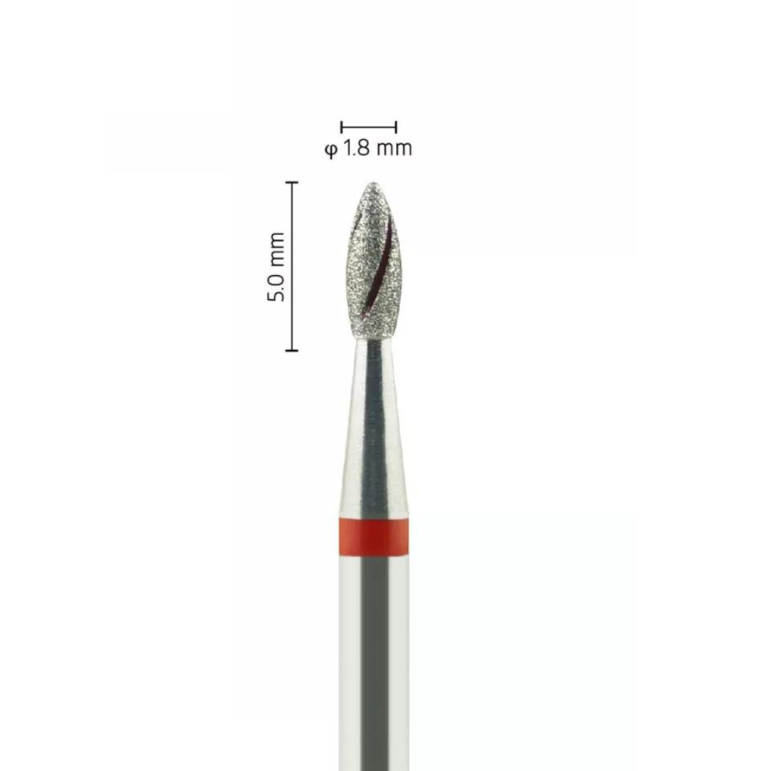 Metior - Fraise diamantée - Pièce à main - 1pc - 8006218 - Fraise pour Pièce à Main - Prothésistes dentaires - Pédicures podologues - Chirurgiens dentistes - Étudiants dentaires - Joalliers - Metior