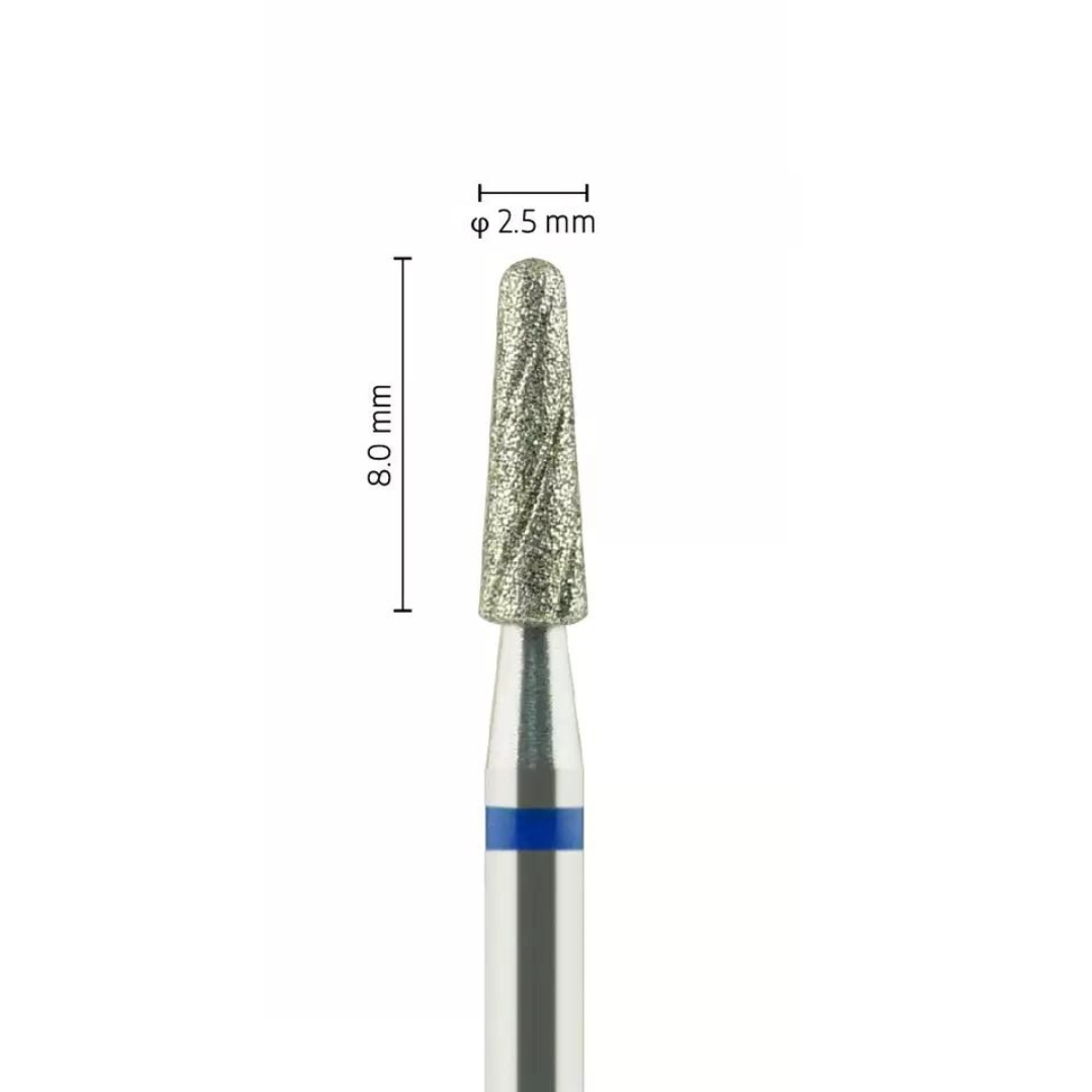 Metior - Fraise diamantée - Pièce à main - 1pc - 8005345 - Fraise pour Pièce à Main - Prothésistes dentaires - Pédicures podologues - Chirurgiens dentistes - Étudiants dentaires - Joalliers - Metior