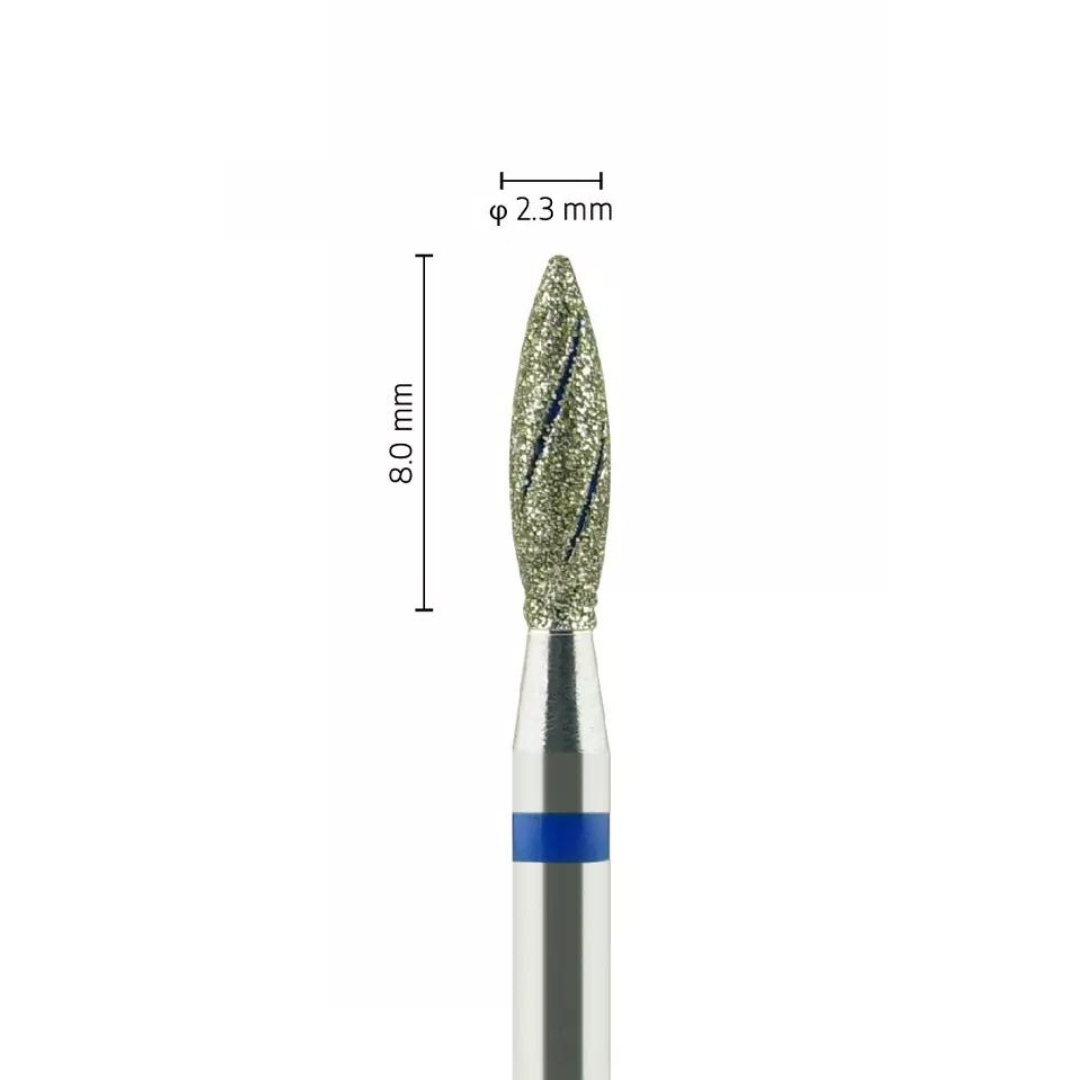 Metior - Fraise diamantée - Pièce à main - 1pc - 8005322 - Fraise pour Pièce à Main - Prothésistes dentaires - Pédicures podologues - Chirurgiens dentistes - Étudiants dentaires - Joalliers - Metior