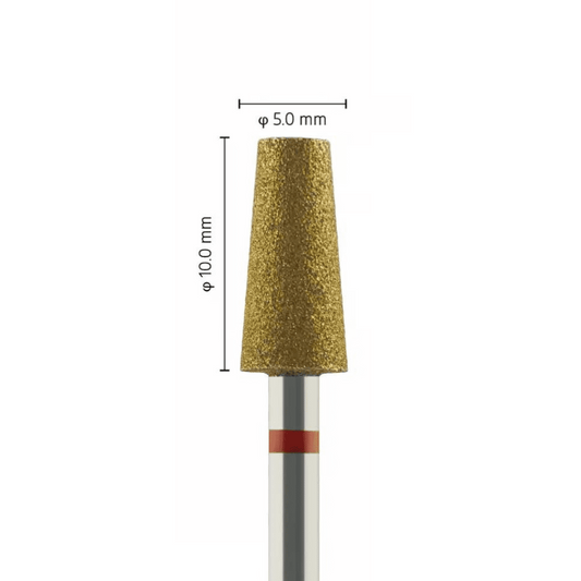 Metior - Fraise diamant fritté - Pièce à main - 1pc - 8700205 - Fraise pour Pièce à Main - Prothésistes dentaires - Pédicures podologues - Chirurgiens dentistes - Étudiants dentaires - Joalliers - Metior