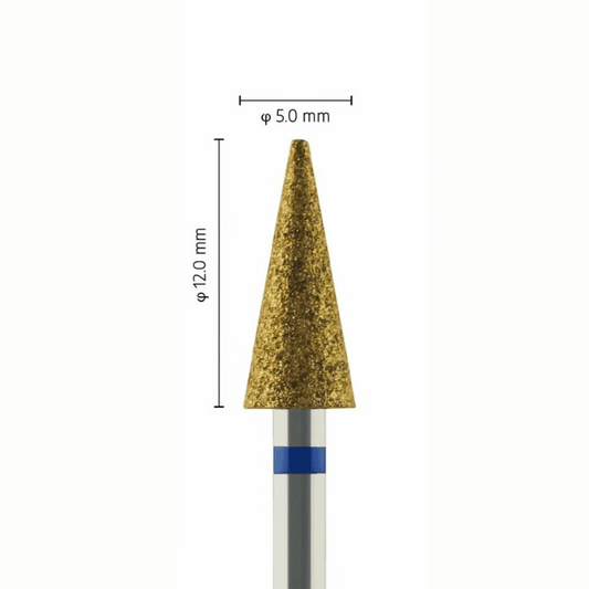 Metior - Fraise diamant fritté - Pièce à main - 1pc - 8700315 - Fraise pour Pièce à Main - Prothésistes dentaires - Pédicures podologues - Chirurgiens dentistes - Étudiants dentaires - Joalliers - Metior