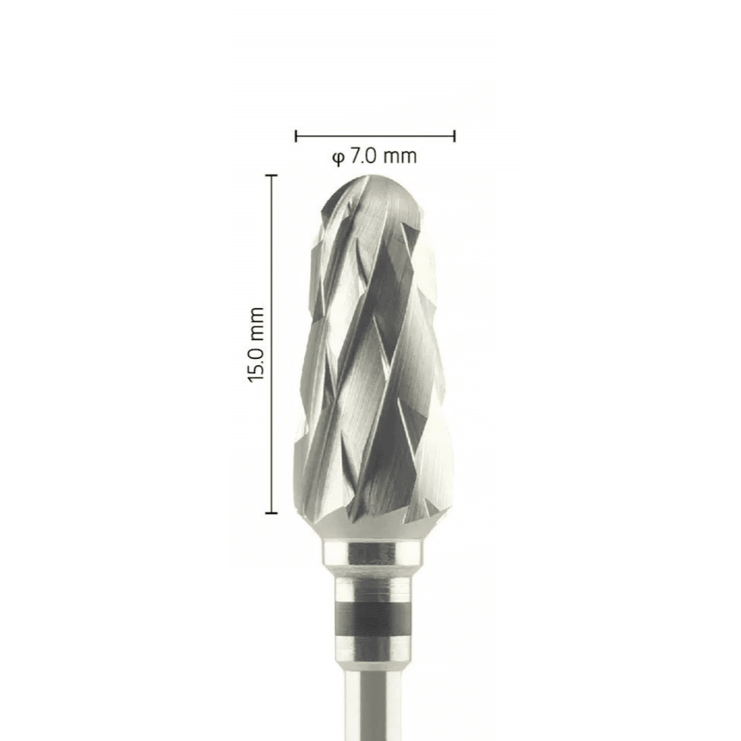 Metior - Fraise carbure de tungstène - Pièce à main - 1pc - 5000602 - Fraise pour Pièce à Main - Prothésistes dentaires - Pédicures podologues - Chirurgiens dentistes - Étudiants dentaires - Joalliers - Metior