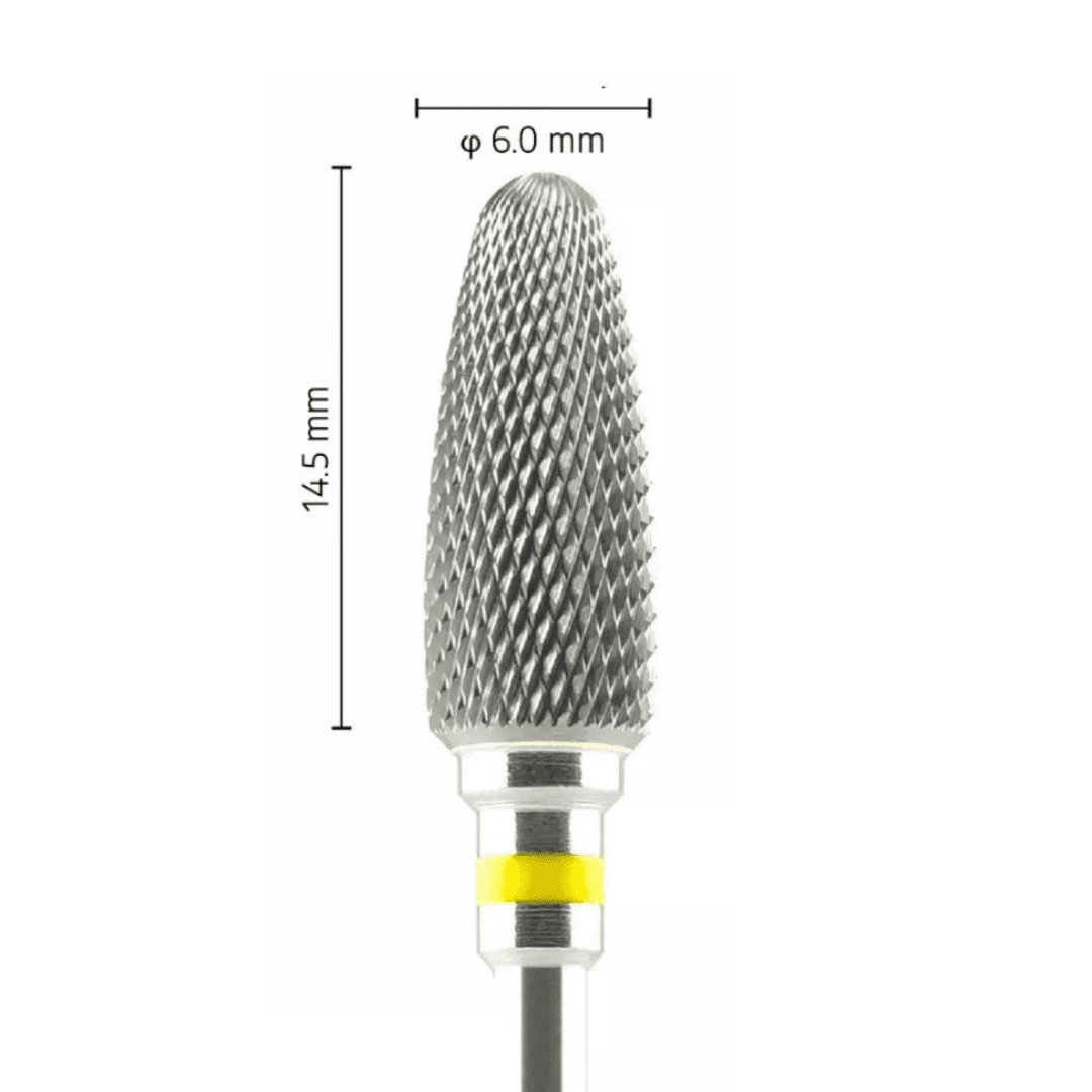 Metior - Fraise carbure de tungstène - Pièce à main - 1pc - 5000121 - Fraise pour Pièce à Main - Prothésistes dentaires - Pédicures podologues - Chirurgiens dentistes - Étudiants dentaires - Joalliers - Metior