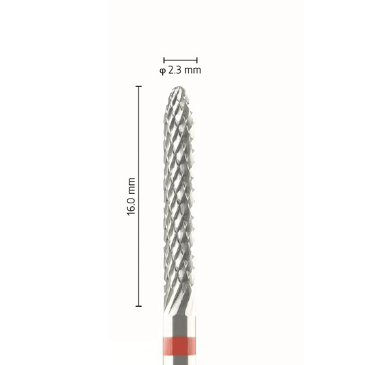 Metior - Fraise carbure de tungstène - Pièce à main - 1pc - 5000234 - Fraise pour Pièce à Main - Prothésistes dentaires - Pédicures podologues - Chirurgiens dentistes - Étudiants dentaires - Joalliers - Metior
