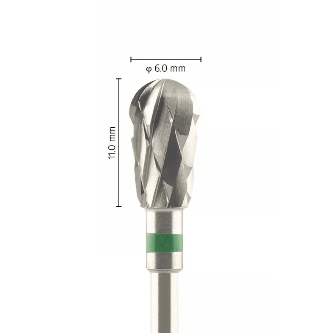 Metior - Fraise carbure de tungstène - Pièce à main - 1pc - 5000405 - Fraise pour Pièce à Main - Prothésistes dentaires - Pédicures podologues - Chirurgiens dentistes - Étudiants dentaires - Joalliers - Metior