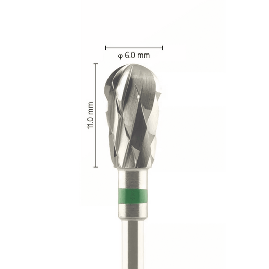Metior - Fraise carbure de tungstène - Pièce à main - 1pc - 5000405 - Fraise pour Pièce à Main - Prothésistes dentaires - Pédicures podologues - Chirurgiens dentistes - Étudiants dentaires - Joalliers - Metior