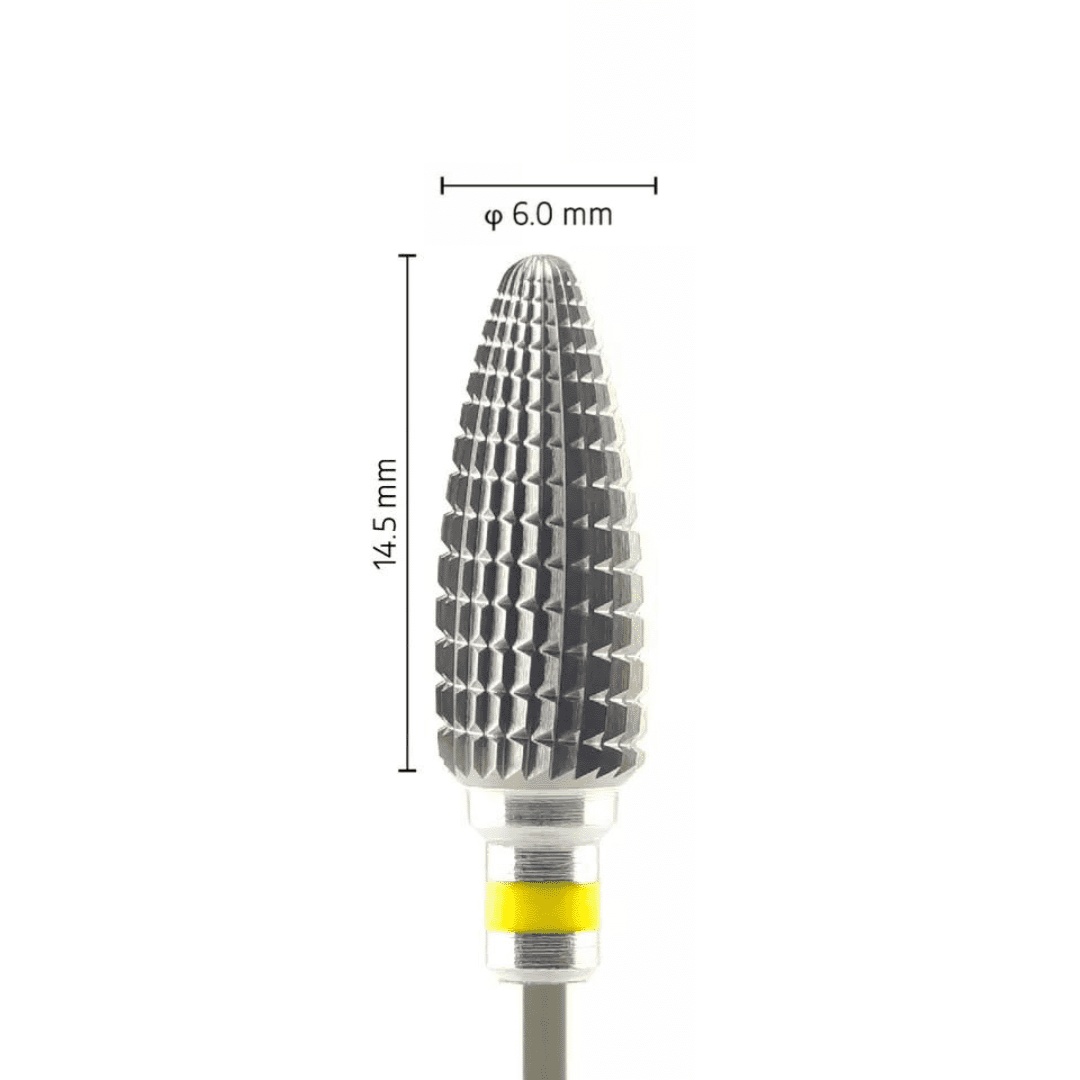 Metior - Fraise carbure de tungstène - Pièce à main - 1pc - 5001307 - Fraise pour Pièce à Main - Prothésistes dentaires - Pédicures podologues - Chirurgiens dentistes - Étudiants dentaires - Joalliers - Metior