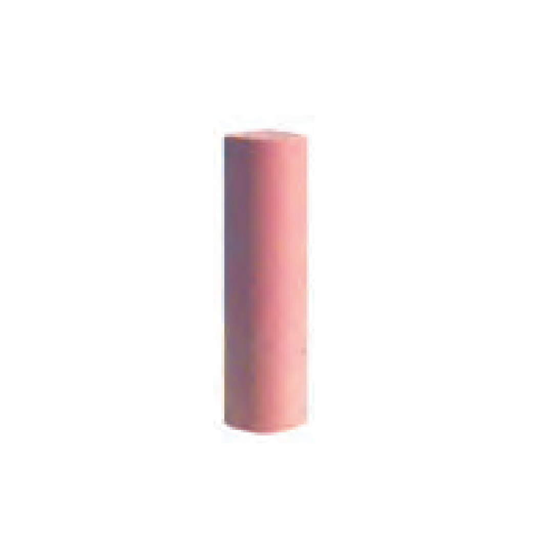 Polissoirs Silicone pour Céramique - ⌀ ISO 060 - 22.0mm - Rose, moyen - Forme cylindre - 100pcs - Fraise pour Pièce à Main - Metior - Matériel dentaire