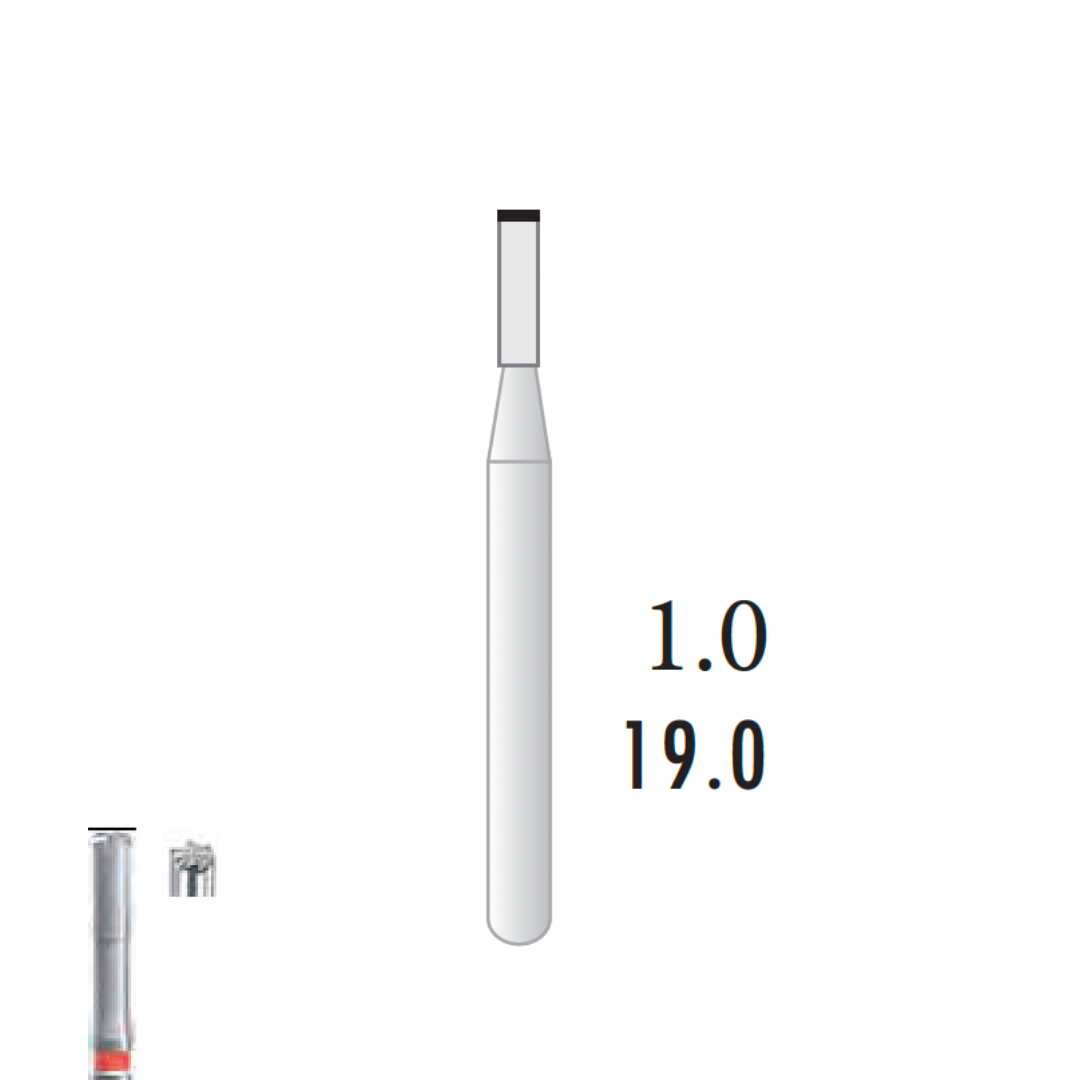 Metior - Fraise carbure de tungstène - Turbine - 5pcs - FG 957 - Fraise pour Turbine - Prothésistes dentaires - Pédicures podologues - Chirurgiens dentistes - Étudiants dentaires - Joalliers - Metior